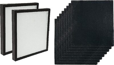 HEPA Carbon Filter for Oreck Airvantage WK10002QPC WK10052QPC Air Purifier 2 Pk 