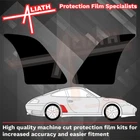 Fit Porsche 911 996 97-04 Rear Arch BLACK Stone Chip Guard Paint Protection Film