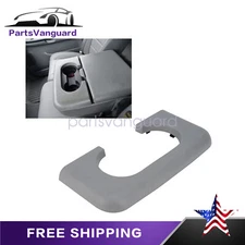 For Ford F250 350 Center Console Cup Holder Replaces Pad Light Flint Grey 99-10