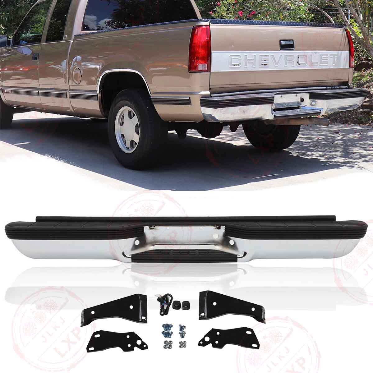 Rear Bumper Assembly For 1988-2000 Chevrolet C1500 C2500 K1500 K2500 Fleetside