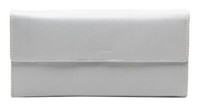 Esquire Viktoria Ladies Long Wallet GeldböRse Grey Grau Neu