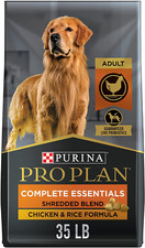 Purina Pro Plan Complete Essentials Shredded Blend Chicken 35 lb. Bag