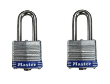 2-PACK MasterLock 3UPLF 1-1/2' Shackle Universal Pin Long Shank Padlock