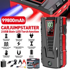 99800mAh Car Jump Starter Booster Jumper Box Power Bank Battery Charger Portable