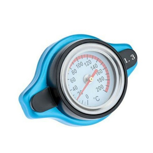 Thermostatic Radiator Cap Cover Water Temperature Gauge 1.3 Bar Car Accessories - Picture 8 of 10