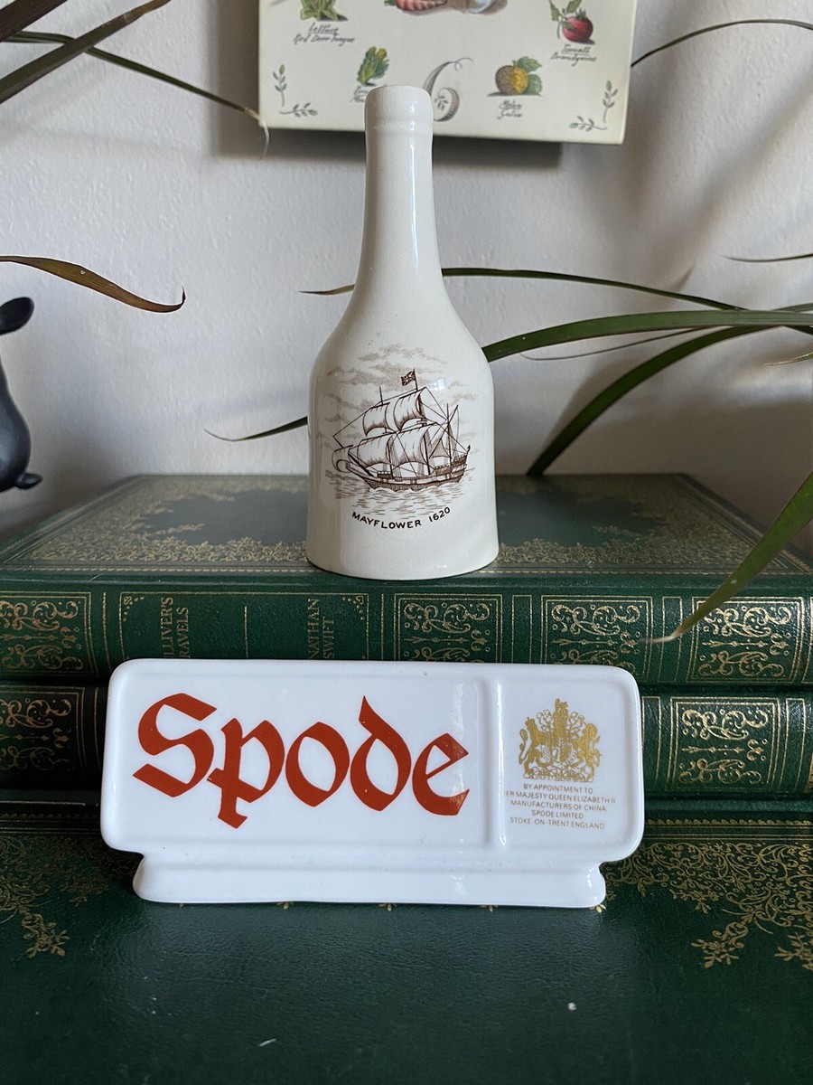 Rare James Hawker Co Wine Merchants Copeland Spode Mayflower