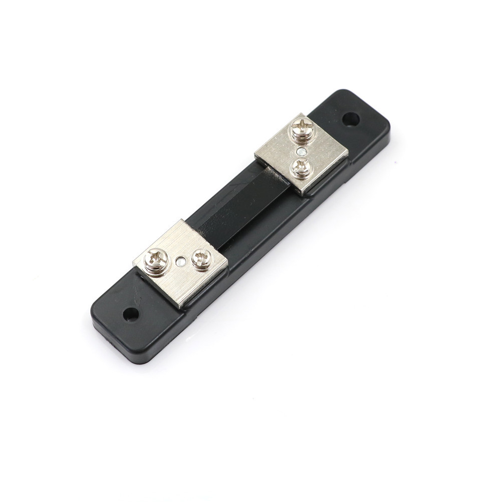 1PC 50A 75mV DC Current Divider Shunt Resistor FL 2 For Amp Panel Meter 1pc 50a 75mv dc current divider shunt resistor fl 2 for amp panel meter