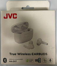 JVC - HAD5TW - Bluetooth Earbuds with Charging Case - Coconut White