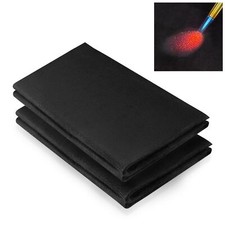 kanhiro Carbon Felt Welding Blanket Fireproof - 2 Packs 12" X 27" Heat Resist