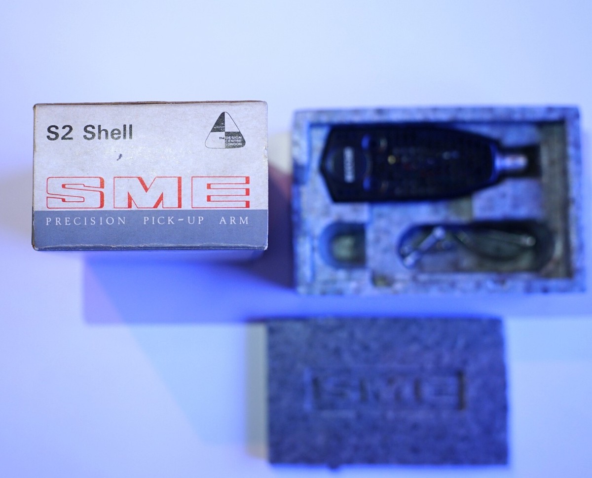 【⭐️稀少品⭐️未使用⭐️】SME S2 Shell SME S2 Headshell Lightweight for Tonearm Record Player Used