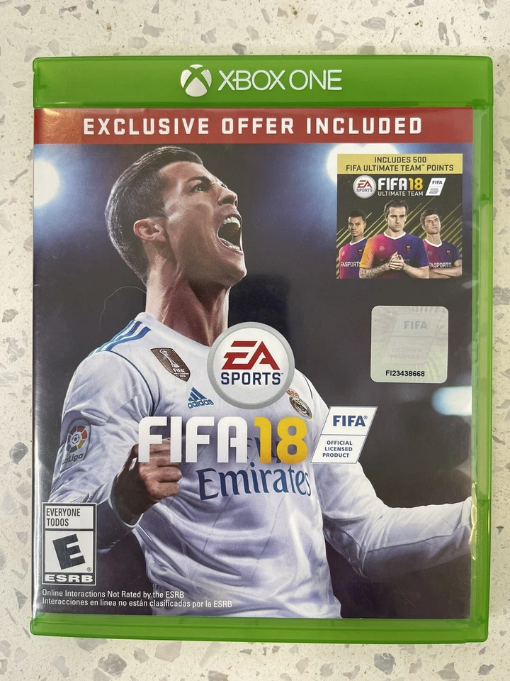Lot of 3 Xbox One Games, FIFA 14, 17,  & 18 Tested Works EA Sports, Mint CIB - Image 3 of 4