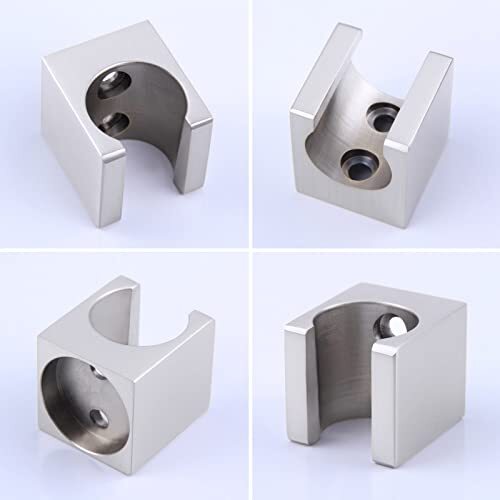 Angle Simple Shower Head Holder, Brass Shower Wand Bracket,  Assorted Colors 