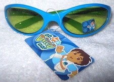 Unisex Nickelodeon Kids Go Diego Go Blue/Green 100 UV Protection Sunglasses-New
