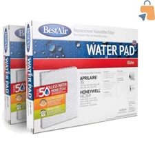 Elite Replacement Humidifier Filter Water Pad - 2 Pack for Aprilaire & Honeywell