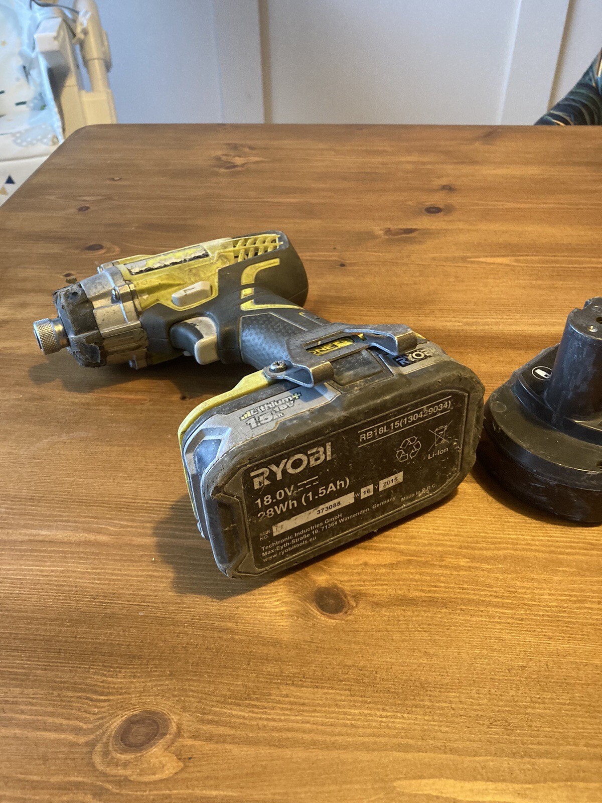 ryobi impact driver with 2 batteries. Used Working Condition. eBay