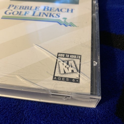 Eslabones de golf Pebble Beach (Sega Saturn, 1995) completos en caja - Imagen 10 de 12