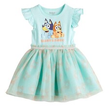 Disney Bluey Girls Dress Tutu 2T 3T 4T Bingo Dog NWT NEW 4 5 Toddler outfit