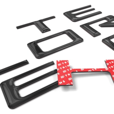 #ad #ad Black 3D Domed Raised Tailgate Letters compatible with Silverado 2019 2026 $47.96