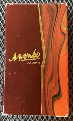 Mambo By Liz Claiborne For Men Cologne Splash 0.18oz Travel Size New With Box