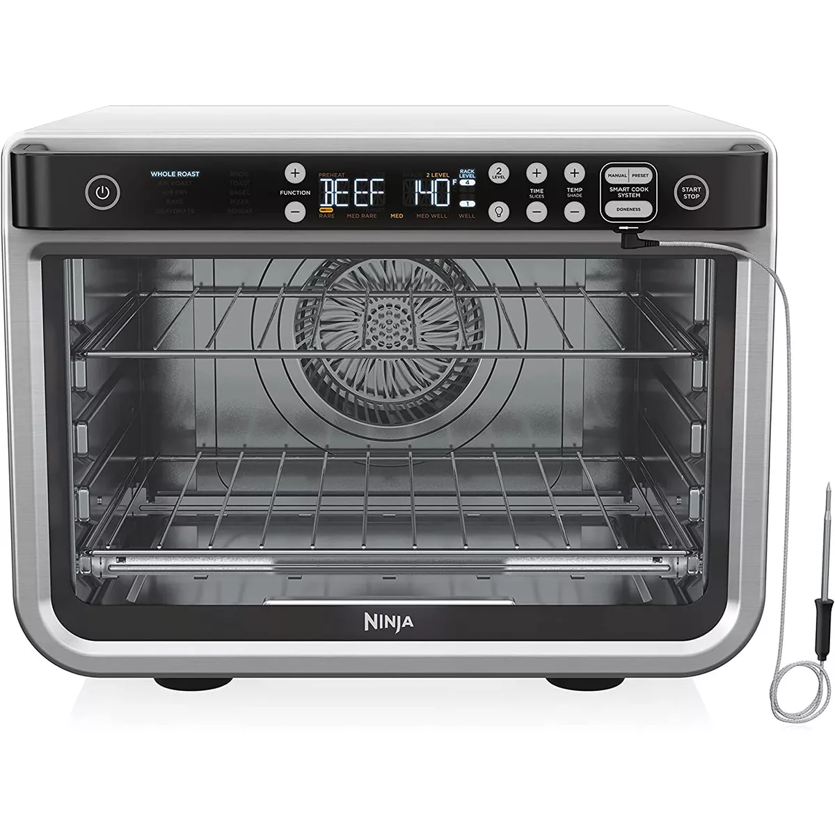 Ninja DT251 Foodi 10-in-1 Smart XL Air Fry Oven, Bake, Broil, Toast & Roast