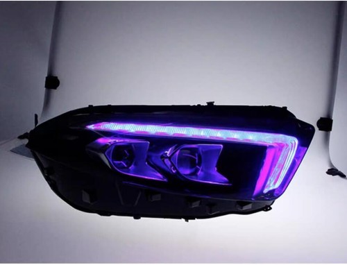 ✅Pair For Mercedes-Benz A180 2019-2020 LED DRL Headlights Assembly Set Headlamps - Picture 3 of 13