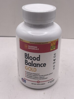 Guardian Botanicals Blood Balance Gold  Formula - 60 Capsules