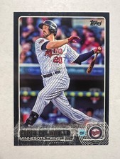 2015 Topps Black #41 Chris Colabello #'d 36/64 Twins