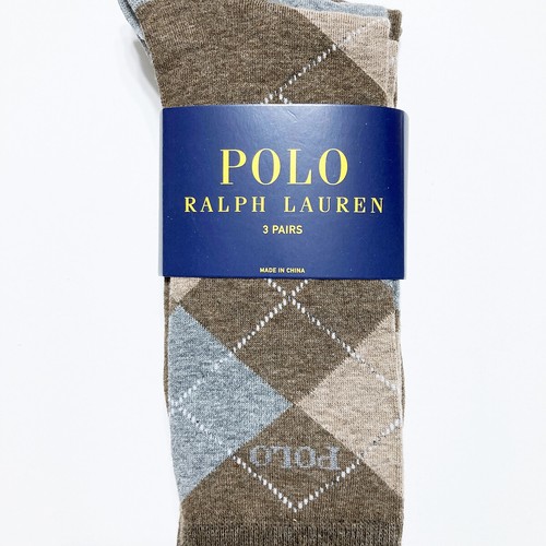 Calcetines Polo Ralph Lauren Argyle para hombre 3 pares Crew - Imagen 30 de 244