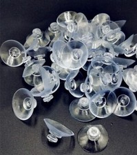 VENTOSE VENTOSA CON SFERA PER VETRI CRISTALLI IN PVC TRASPARENTE  Ø 20,30,  MM