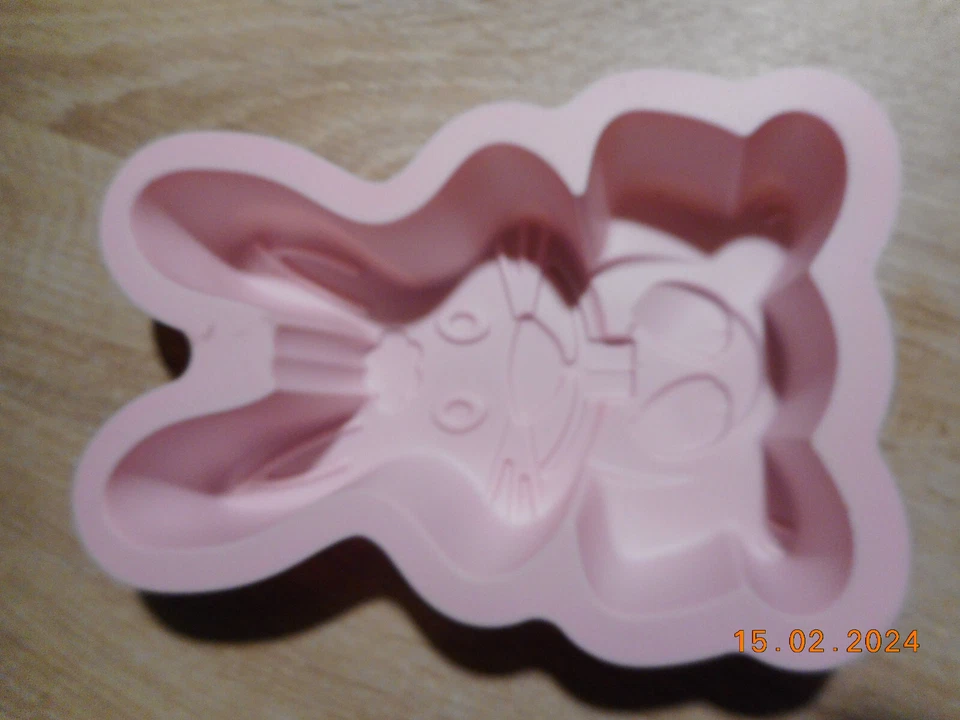 Silikonform Backform Ostern Hase Schokolade Kuchen Deko ping - Bild 2 von 2
