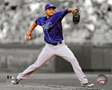 MLB Baseball Chris Archer Tampa Bay Rays Framed Photo Picture Print #2246