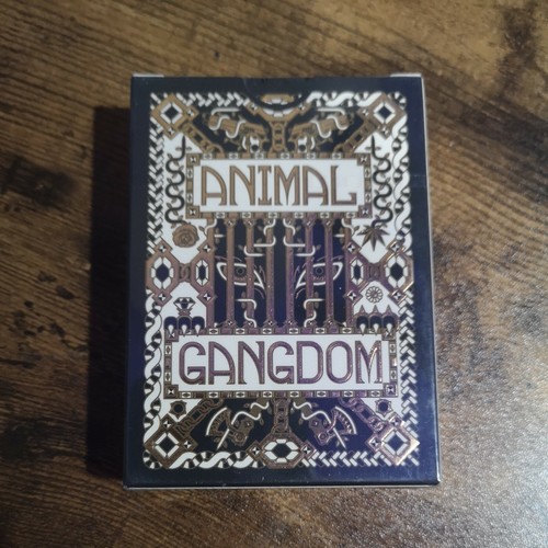 Vostok Cards: Animal Gangdom Playing Cards New & Sealed Limited Edition Deck - Picture 2 of 6