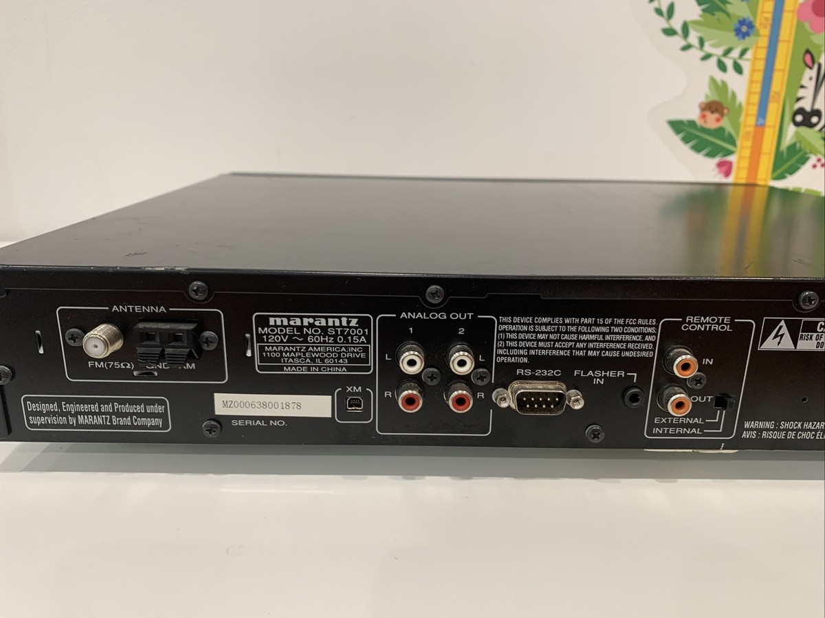 Marantzマランツ　チューナー　ST7001　中古 Yahoo!オークション -「marantz st7001」の落札相場・落札価格