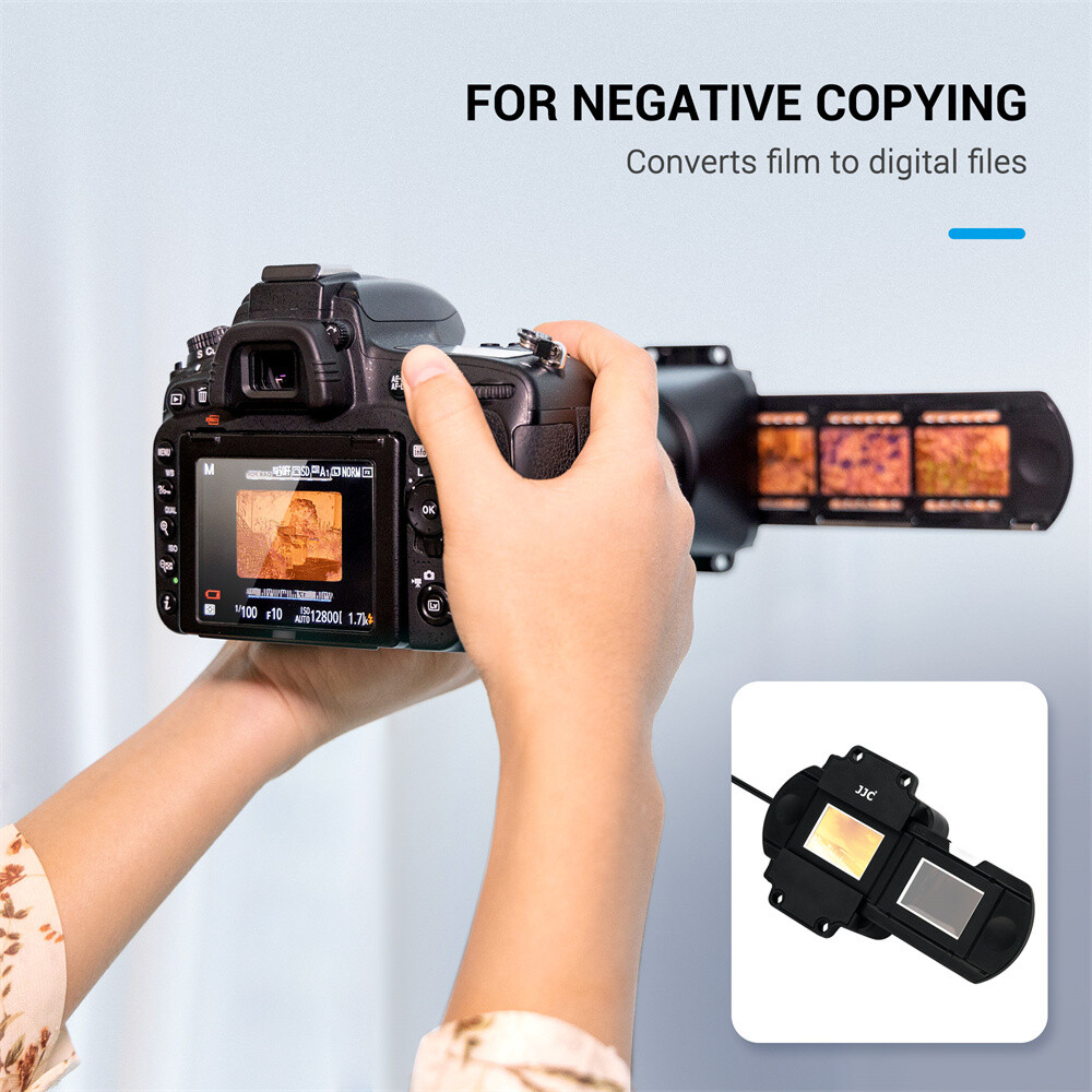 35mm Film Digitizing Adapter LED Light Set Negative Scanner Holder