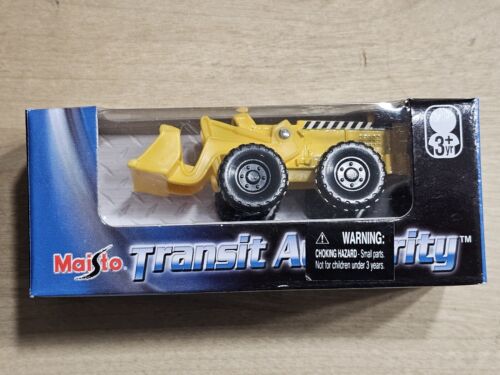 Pala Trattore Giallo Maisto Metallo Die Cast Collezione Camion Giocattolo Nuova con scatola - Foto 2 di 5