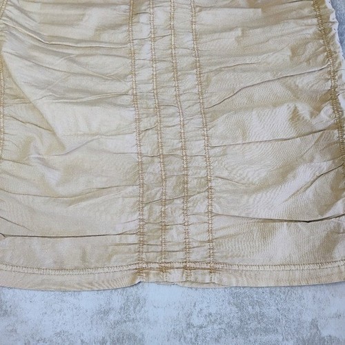 XCVI Wearables The Trace Mini Skirt Womens XS Sand Beige Streetwear Parachute - Picture 4 of 12