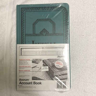 Esselte Boorum Account Journal Book 1998. SEALED USA