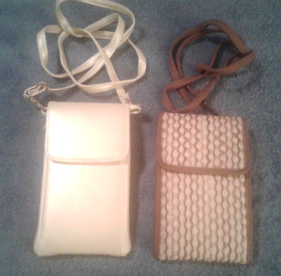 Rolfs Studio & Koltov Leather Crossbody  Wallet checkbook Credit  Card Purses