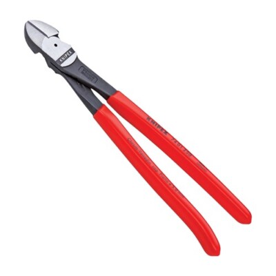 10'' HIGH LEVERAGE DIAGONAL CUTTERS CARDED KNP7401-10C Brand New!