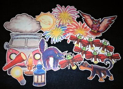Very Lonely Firefly Flannel Felt Board Story 12-pcs