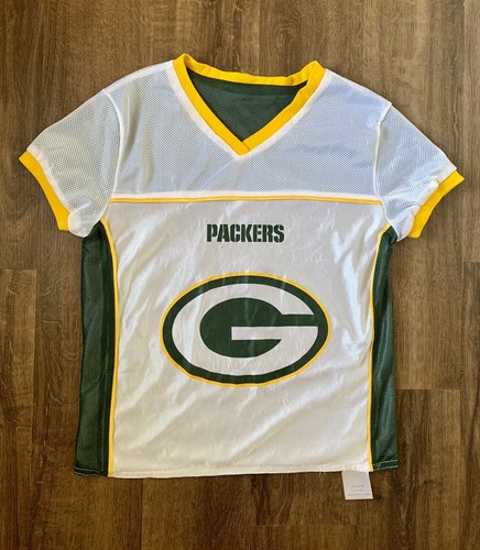 Green Bay Packers NFL Reversible Flag Football Jerseys - Youth Medium M - 第 3/4 張圖片
