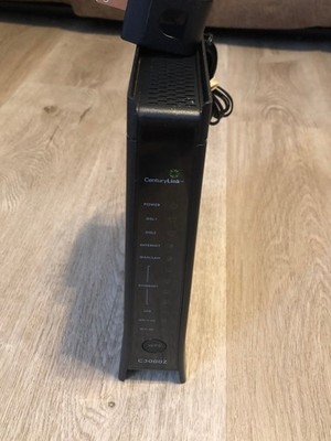 CenturyLink ZyXEL C3000Z DSL Modem Wireless Router w/ AC Adapter