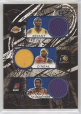 2006 Luxury Box Relics Six Blue /49 Amare Stoudemire Kobe Bryant Jermaine O'Neal