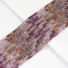 Genuine Colorful Spinel Faceted Rondelle Beads, Sku U1691