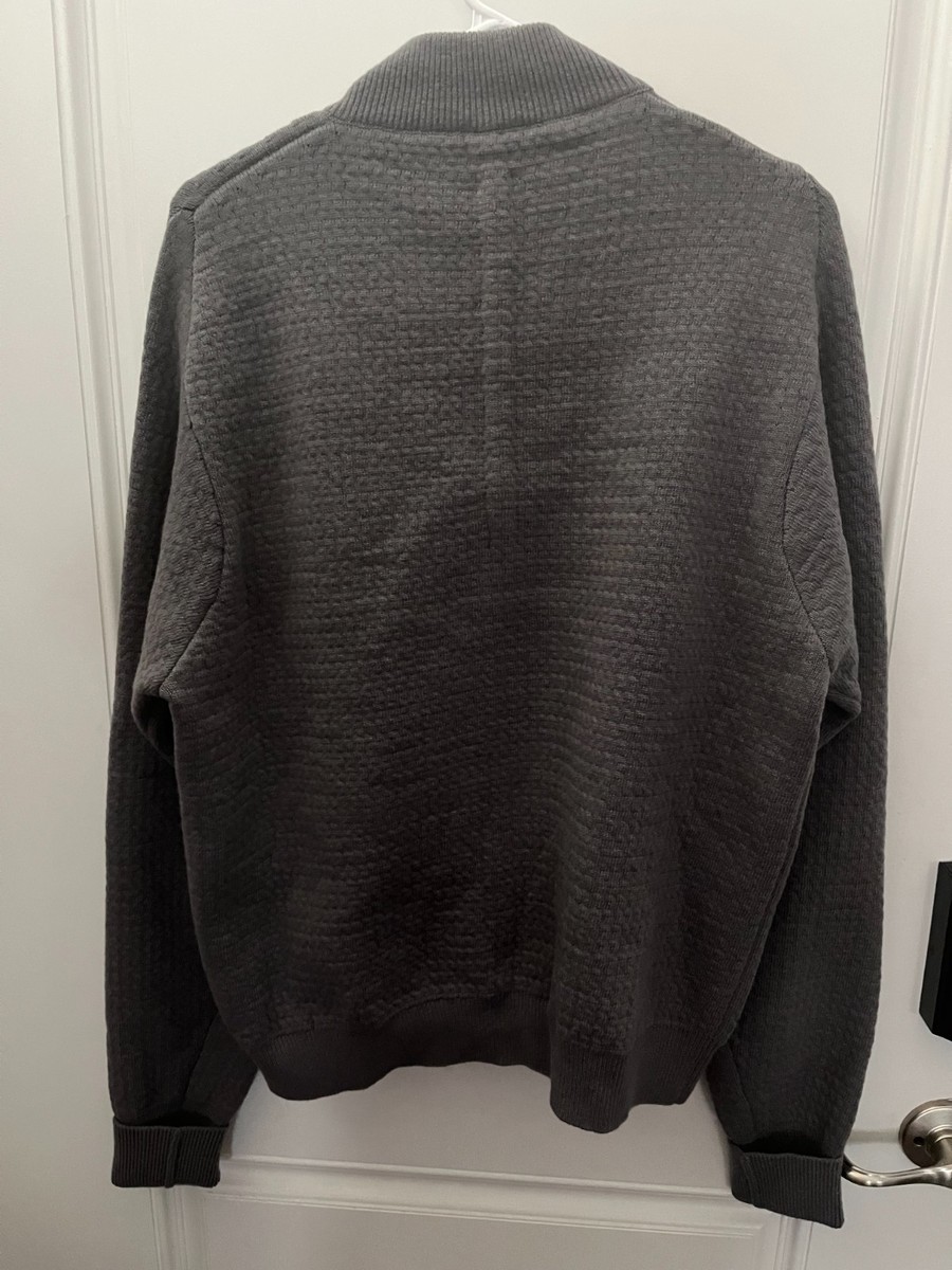 $500 Nike Every Stitch Considered Wool Cashmere Full Zip Sweater