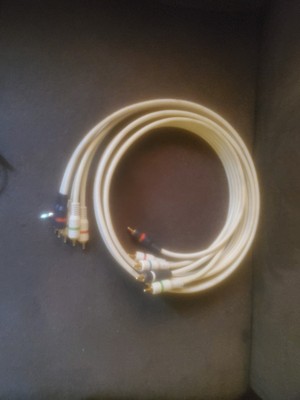 Steren 6 FT Python HDTV Component Video/Audio 5 Wire Heavy Duty Ribbon Cable 