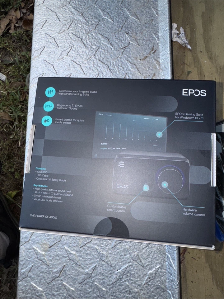 Epos GSX 300 External Computer Sound Card - Image 4 of 4