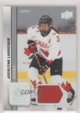 2023 Upper Deck Team Canada Juniors Women's WC Jersey Jocelyne Larocque #44 02d4