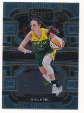 NIKA MUHL 2024 PANINI SELECT CONCOURSE #27 RC ROOKIE STORM BASKETBALL WNBA