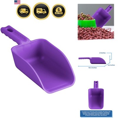 Vikan 63008 Color-Coded Plastic Hand Scoop - BPA-Free Food-Safe Kitchen Utens...